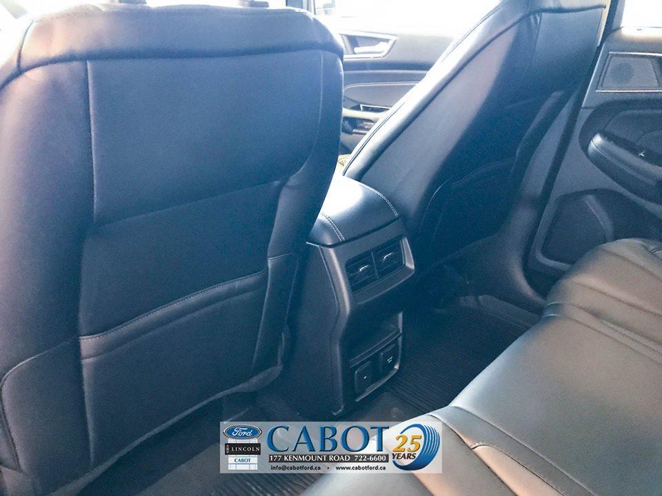 2019 Ford Edge Interior Back Seat 2019 Ford Edge Interior Back Seat Cabot Ford in St. John's Newfoundland
